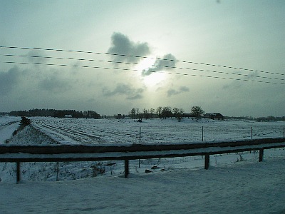 typische Landschaft Schwedens